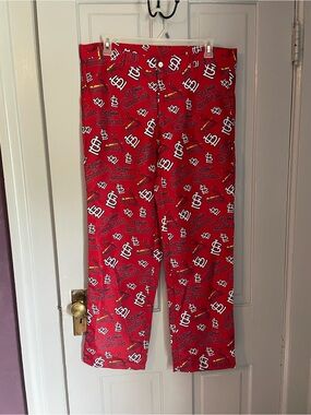 Genuine Merchandise Red St. Louis Cardinals golf pants